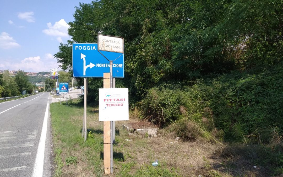 Affitto terreno commerciale Montemiletto